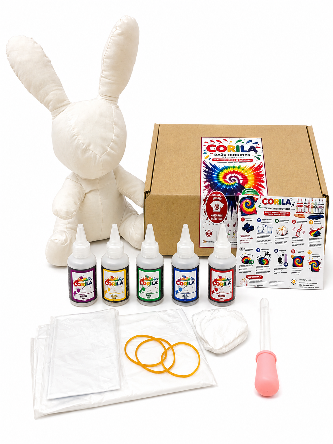 CORILA DIY Zuikio Dažymo Rinkinys